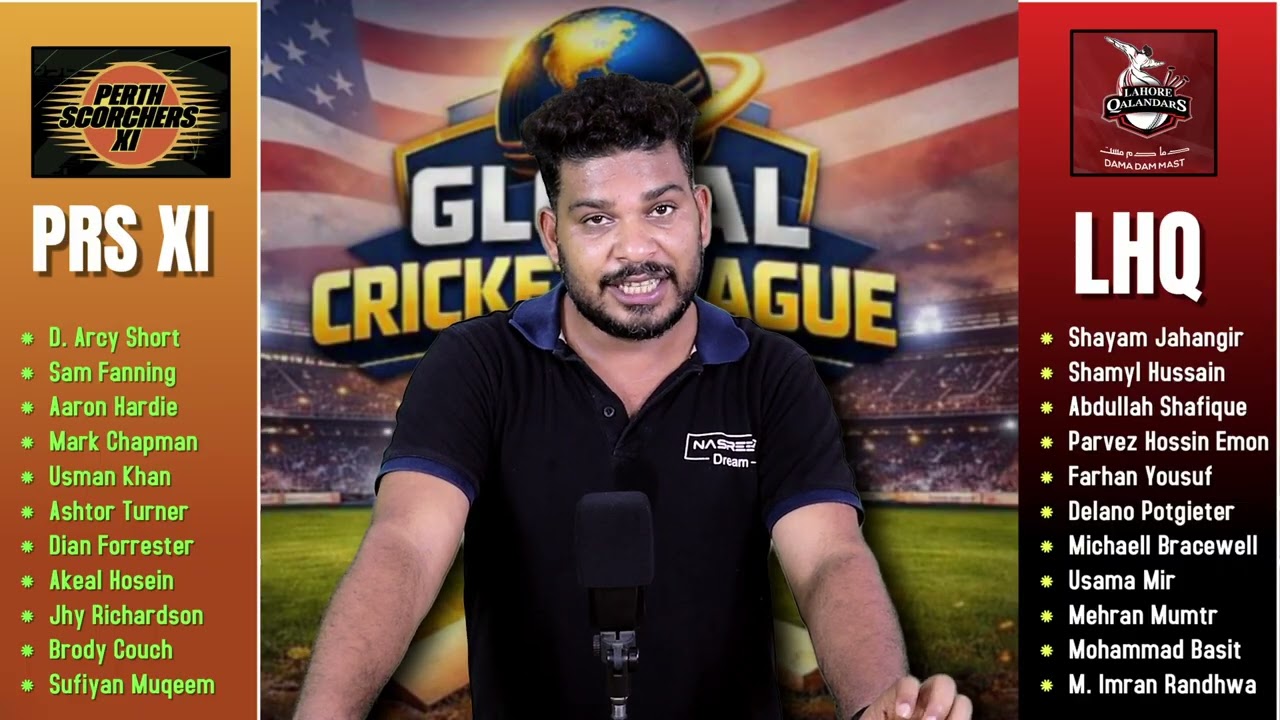 Perth Scorchers vs Lahore Qalandars Who Will Win Today? Global Super League 2026 1st Match