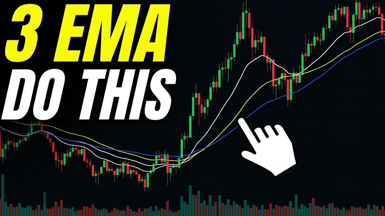 🔥 I Found Money Printer! Best 3 EMA Scalping Strategy in 1min? insane