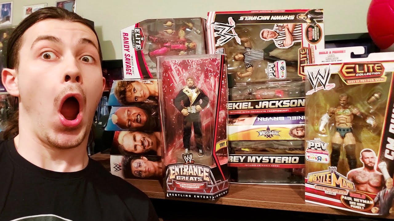 MASSIVE WWE ELITE FIGURE UNBOXING | VINTAGE RARE MATTELS!