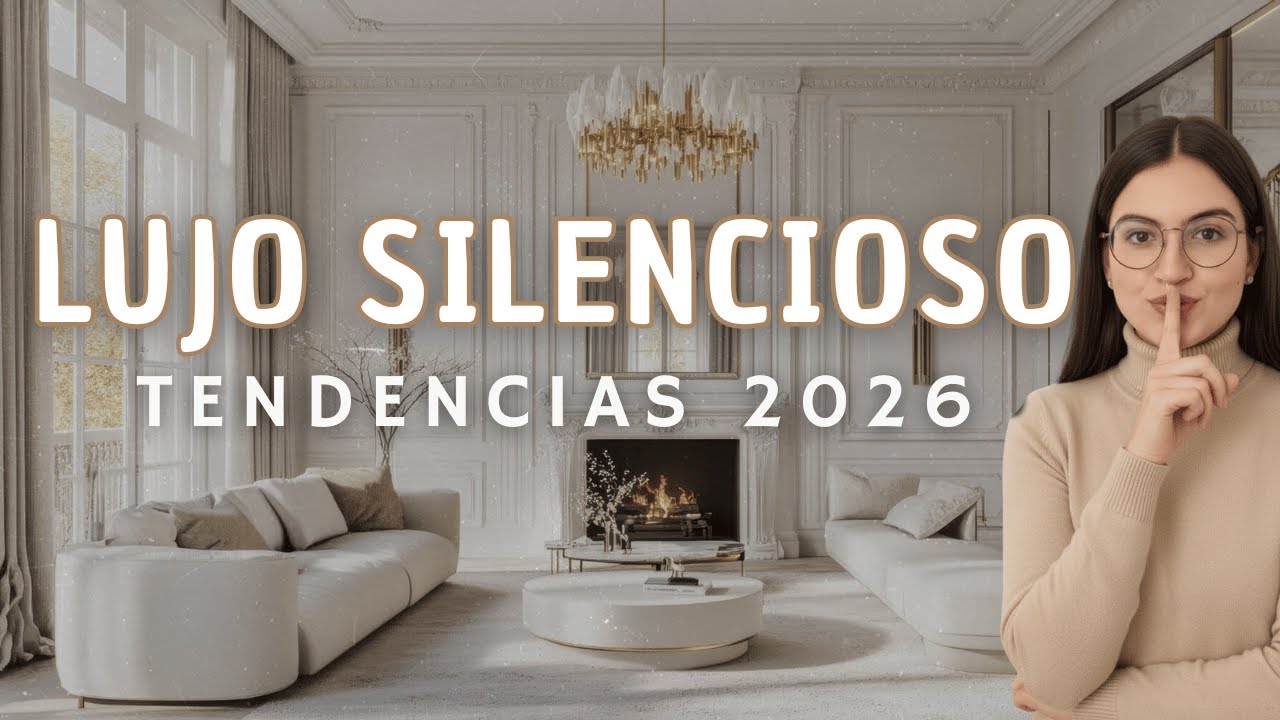 El NUEVO LUJO SILENCIOSO | Tendencias de decoración 2026