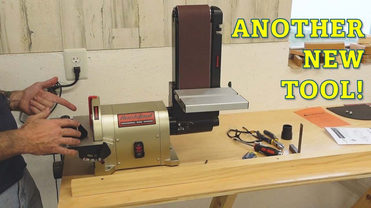 Bucktool Bench Sander Unboxing and Setup