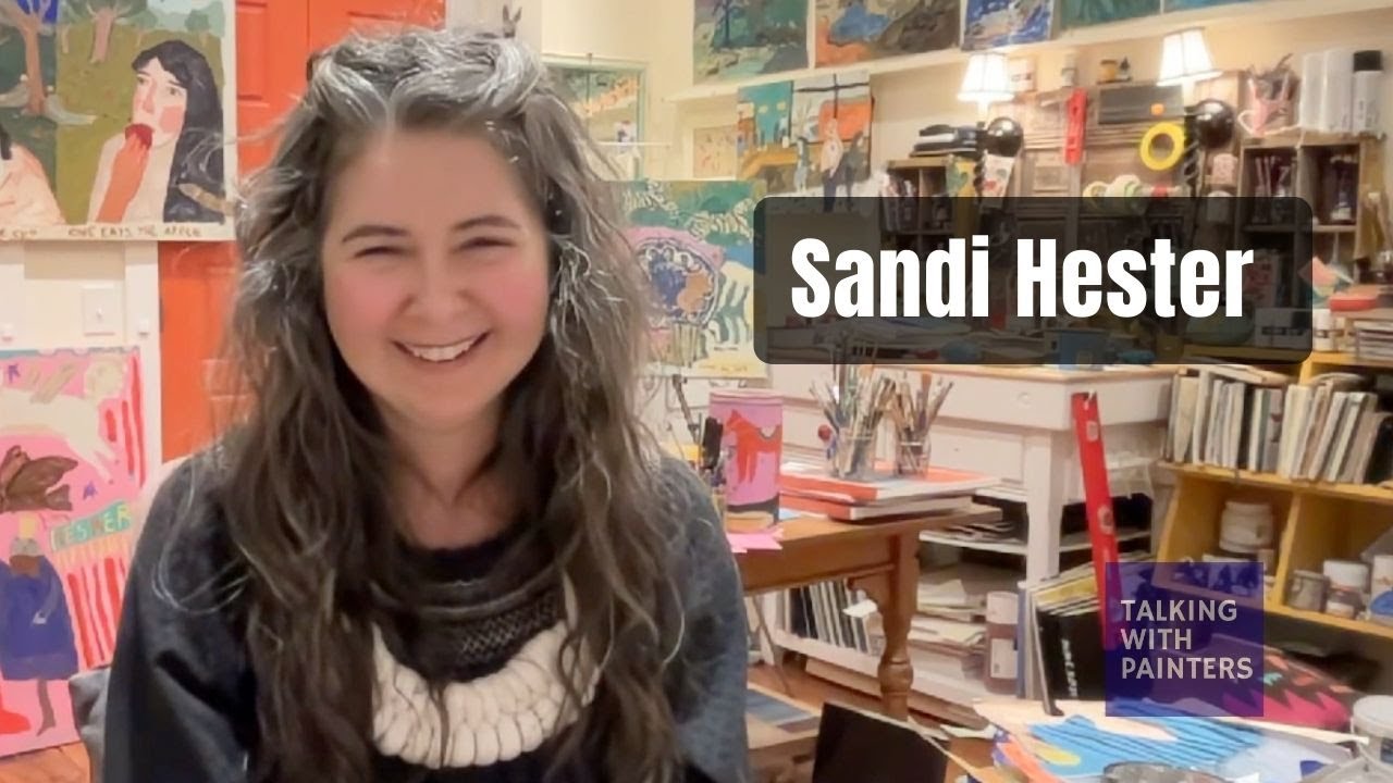 Sandi Hester, artist and content creator, talks with Maria Stoljar
