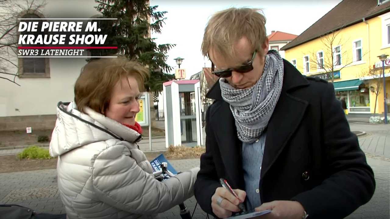 DIE GROßE PIERRE M. KRAUSE AUTOGRAMMSTUNDE IN HAßLOCH