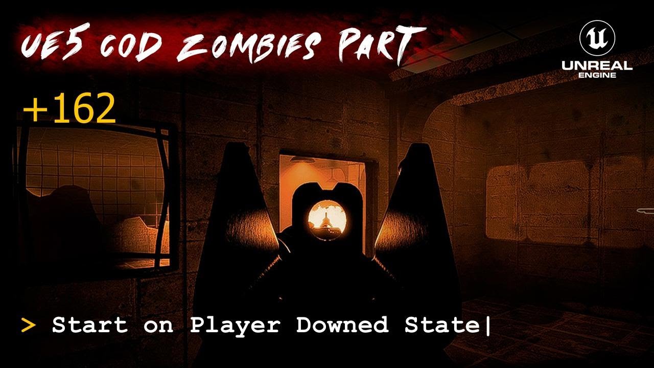 Учебное пособие по Call of Duty Zombies на UE5, часть 162: Начало игры с игроком, находящимся в с...