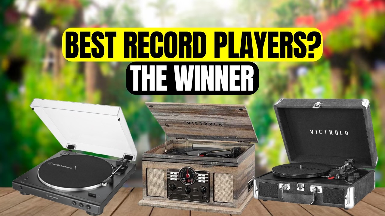 5 Best Record Players of 2026 – Don’t Buy Before Watching This!