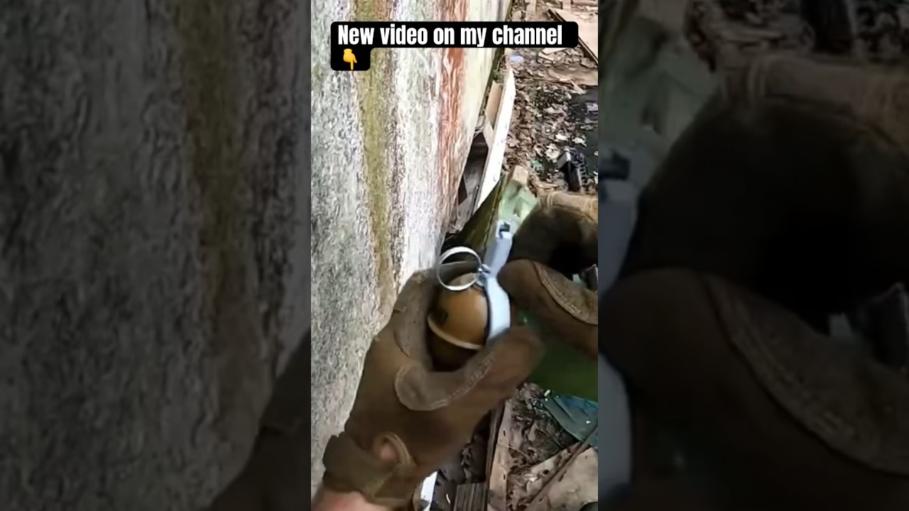 New Grenade Pyrosoft   #grenadeairsoft #grenadepirosoft #airsoftgameplay #shorts #страйкбол