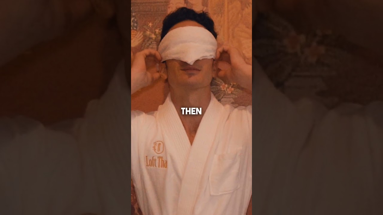 I Tried a Cannabis CBD Oil Massage! #shorts