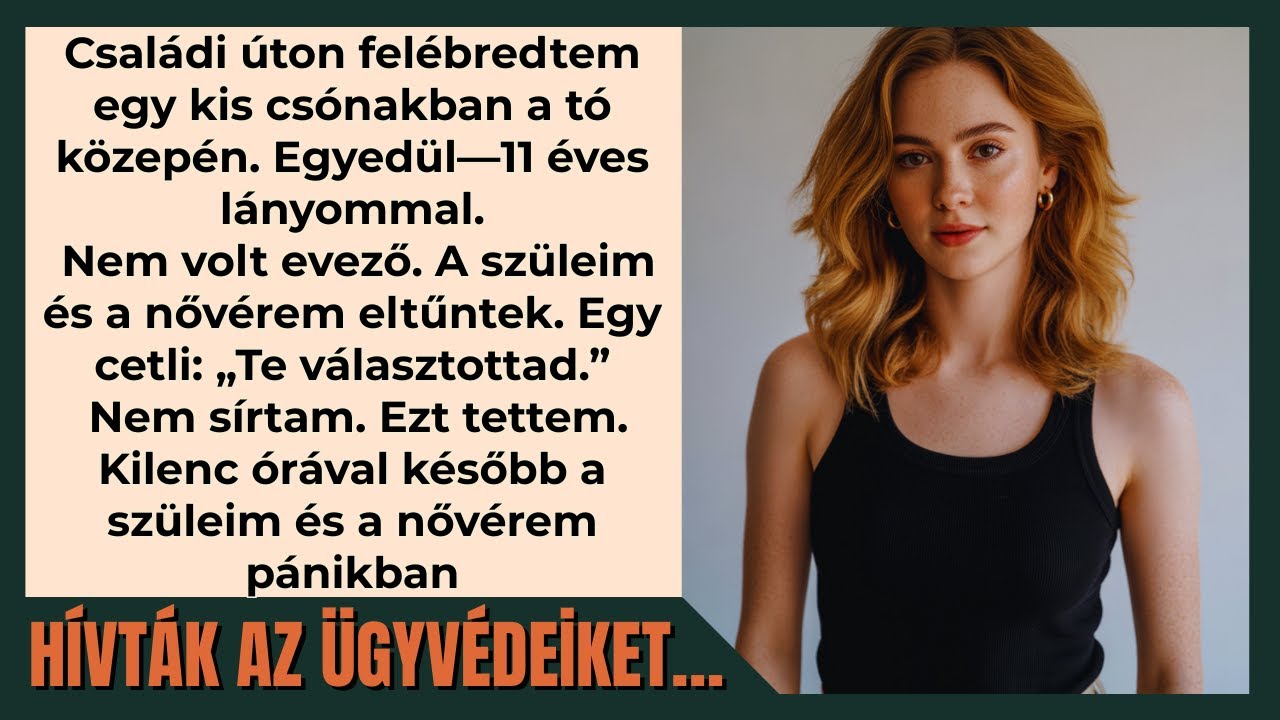 A tó közepén hagytak minket — és azt hitték, soha nem jutunk vissza.