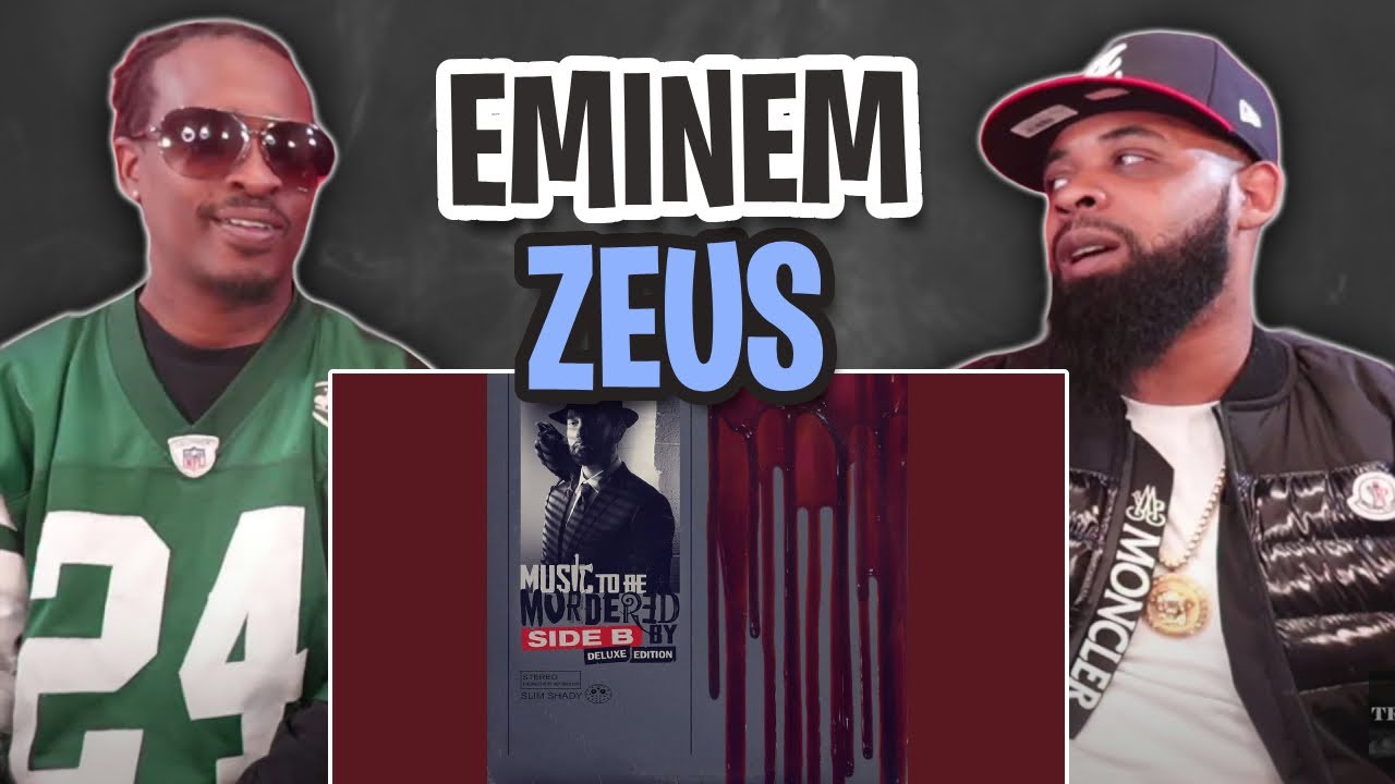 TRE-TV REACTS TO - Eminem - Zeus ft. White Gold (Lyrics)