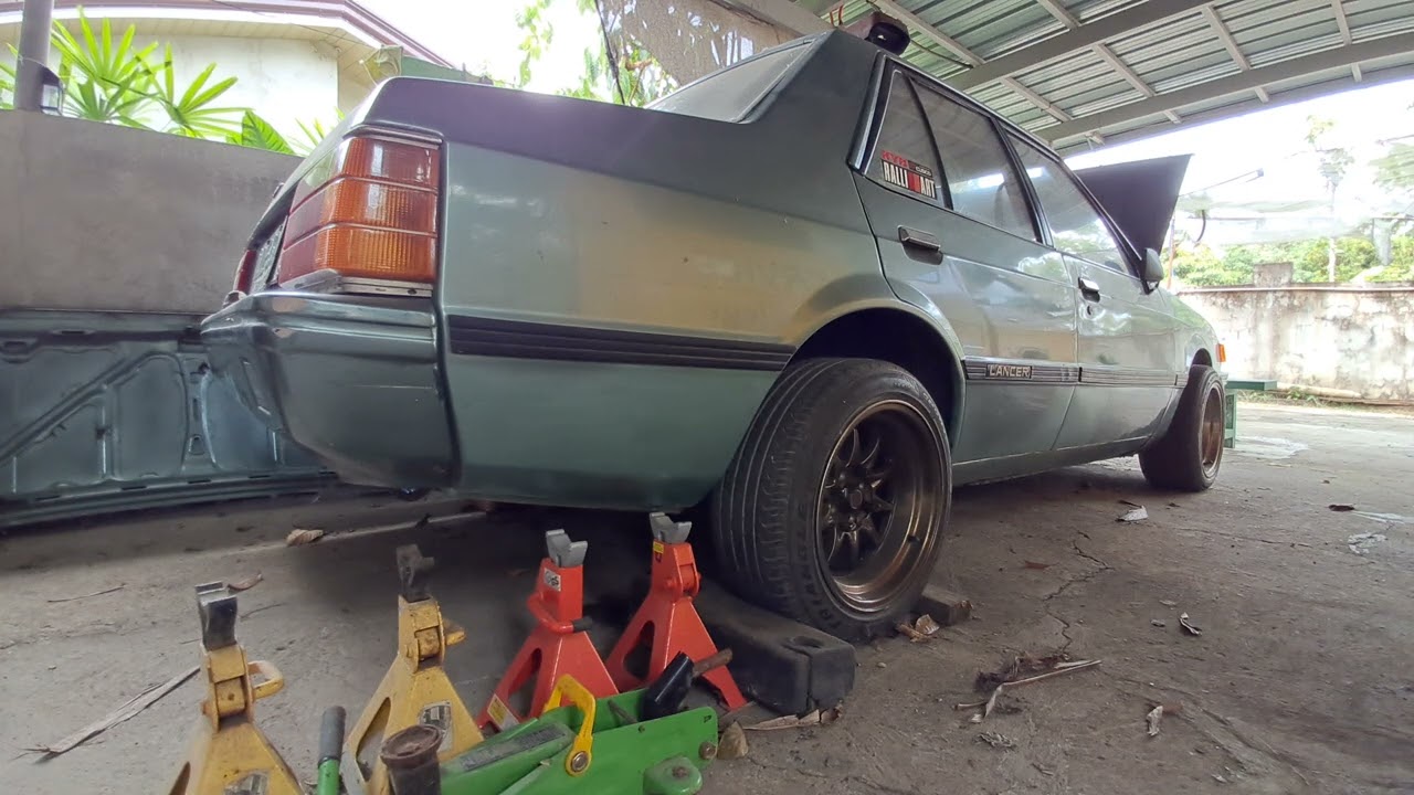 Mitsubishi 1.4L 4G33 (Belt Drive) Saturn Engine Exhaust Sound 三菱 4G33 サターン エンジン ( 三菱 A173ランサーEX )