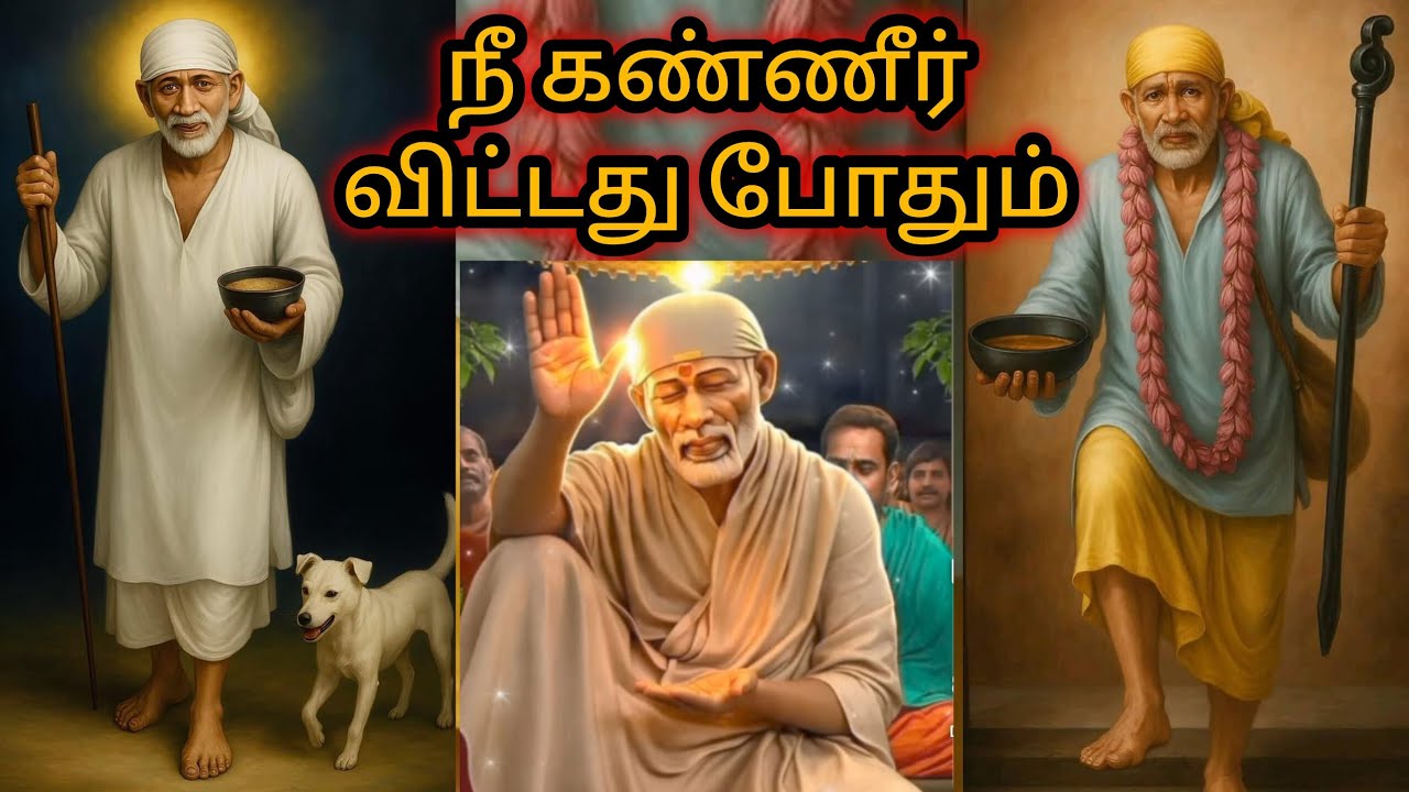 நீ கண்ணீர் விட்டது போதும் | Sai Motivation | Shirdi Sai Baba Blessings | Sai Baba Tamil