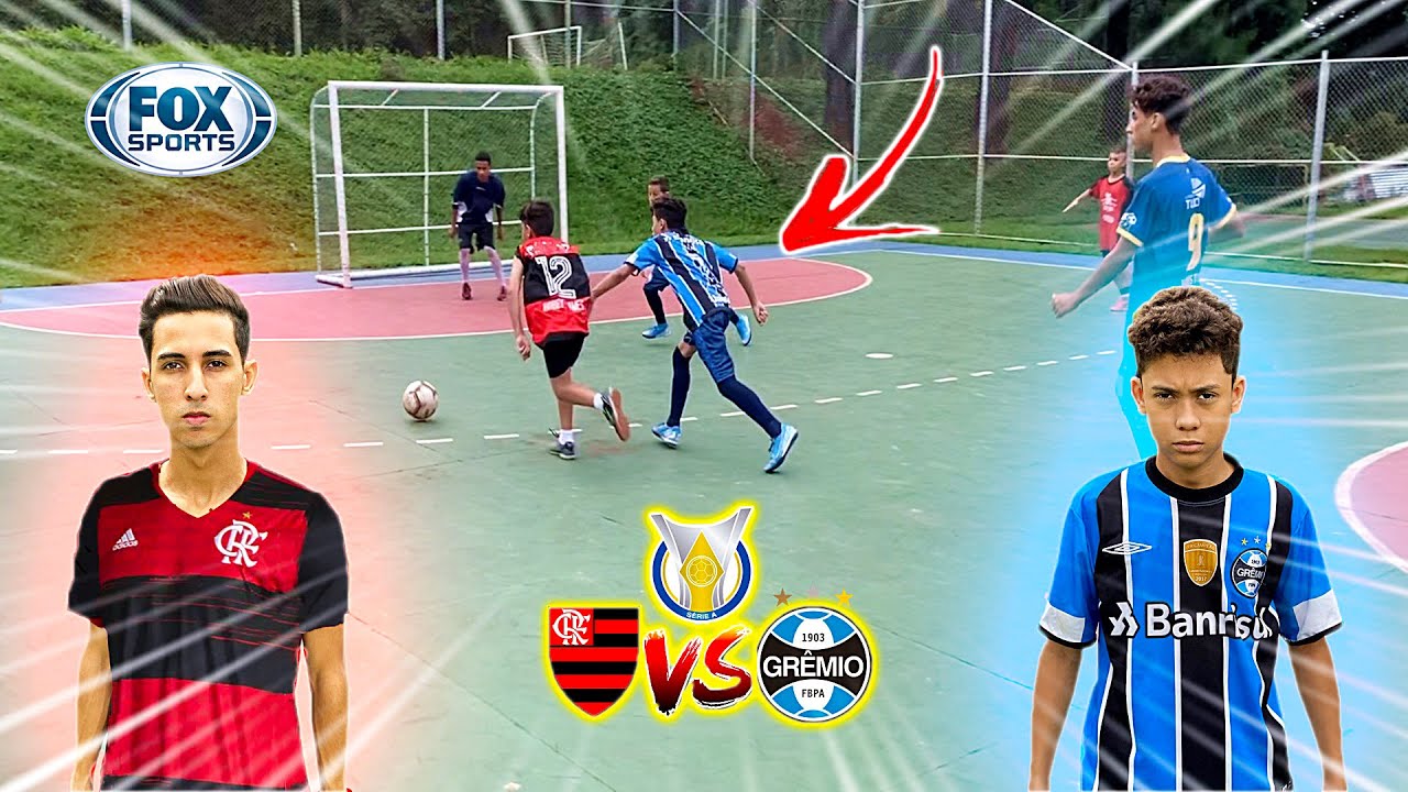 FINAL DO CAMPEONATO BRASILEIRO FLAMENGO vs GRÊMIO JOGO 5 vs 5 DESAFIOS DE FUTEBOL 2020 ‹ Rikinho ›
