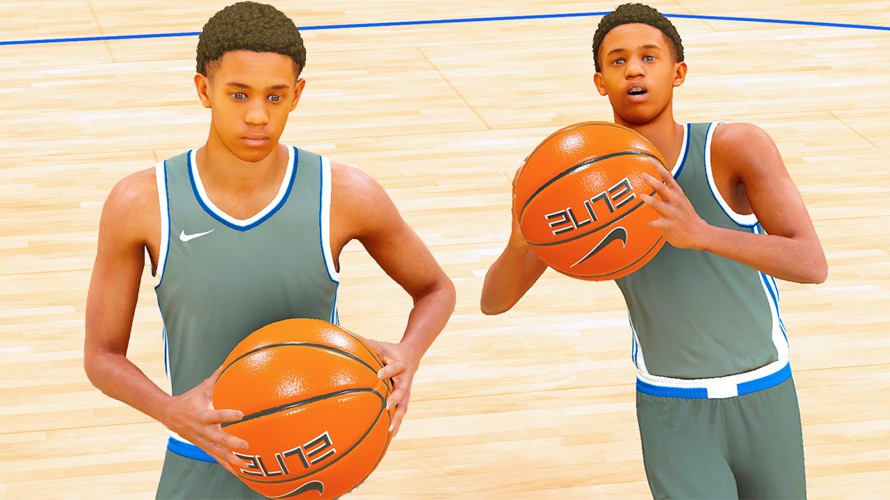 Играю в детстве в NBA 2K!