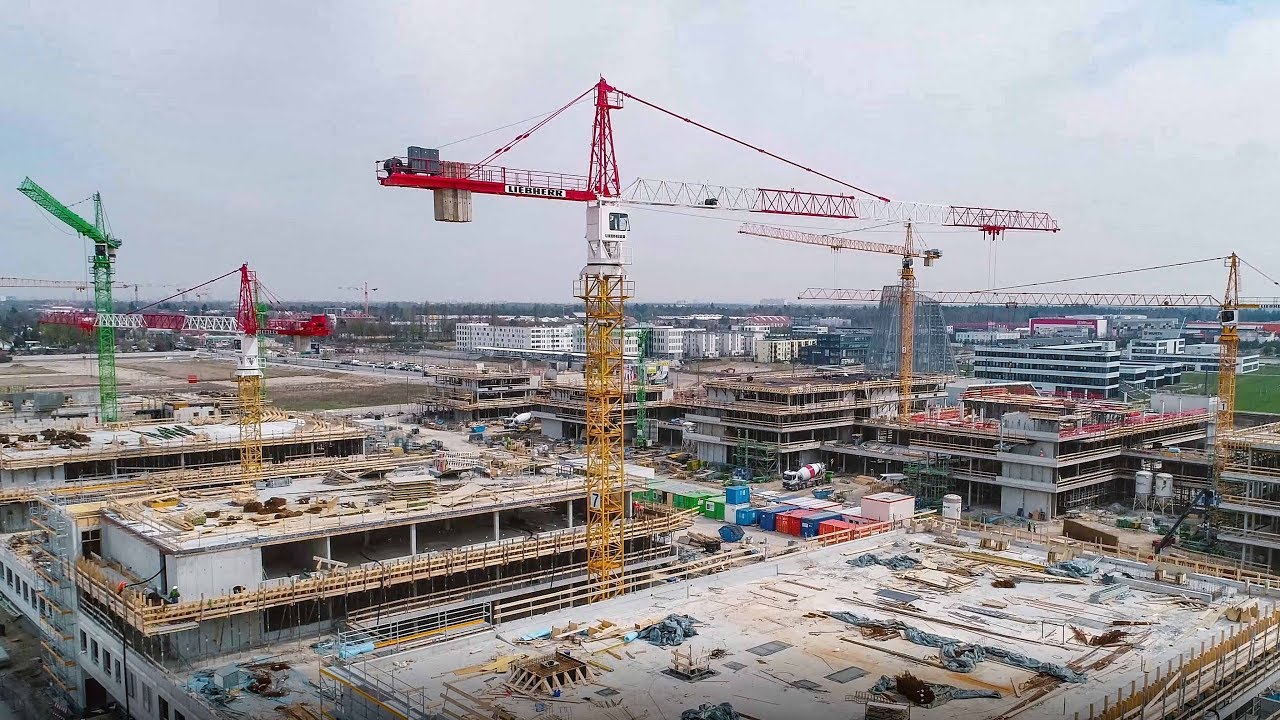 Baustelle Freiham Bildungscampus | Baudokumentation