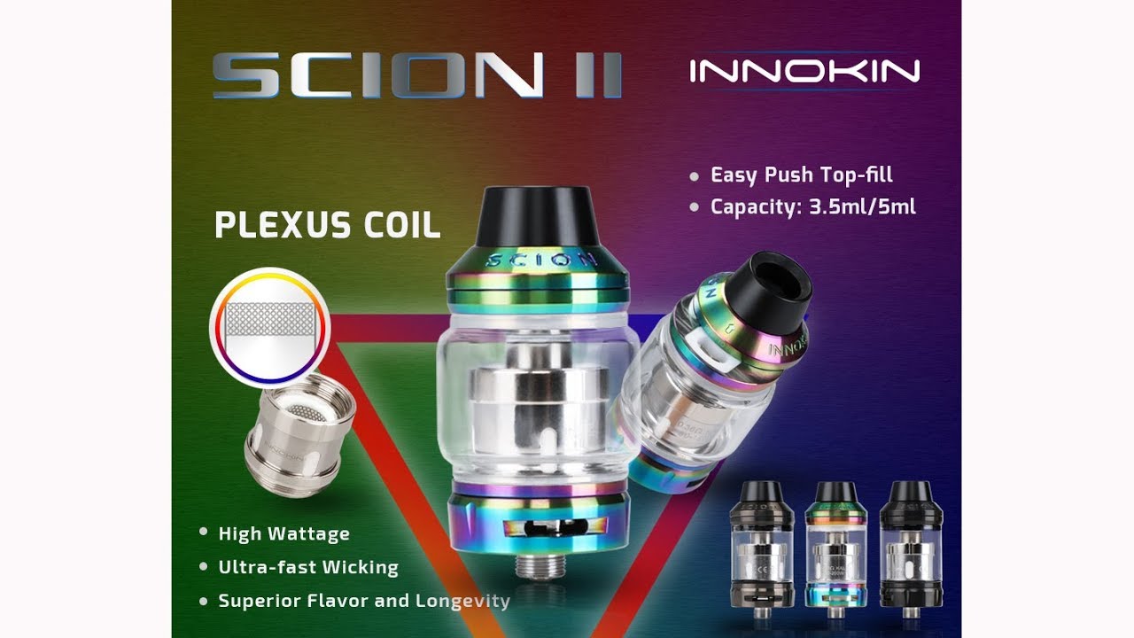 Innokin SCION 2 Tank Review &ndash; Adopt PLEXUS MESH COIL | High wattage and fast wicking | VAPORL