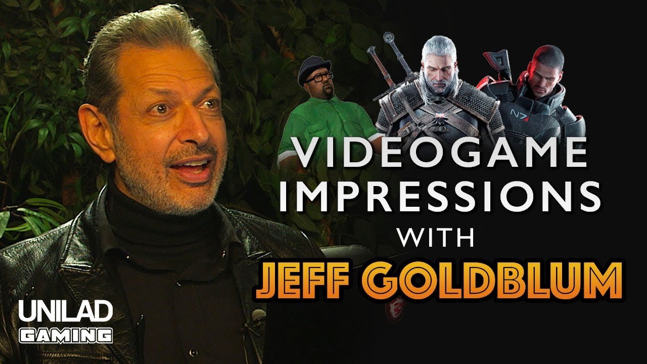 Jeff Goldblum Does Video Game Impressions - UNILAD Gaming