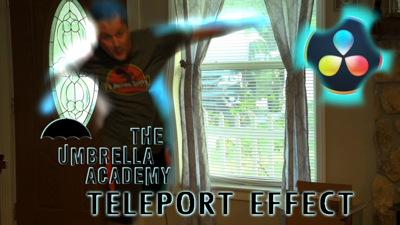 Number 5 Teleport Effect Davinci Resolve (VFX Tutorial)