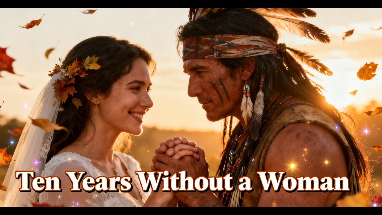 “Ten Years Alone… Until an Apache Warrior Found Love 💛”