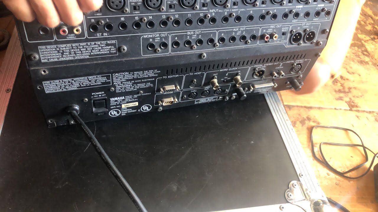 Thay Màn Hình cho mixer yamaha 03d