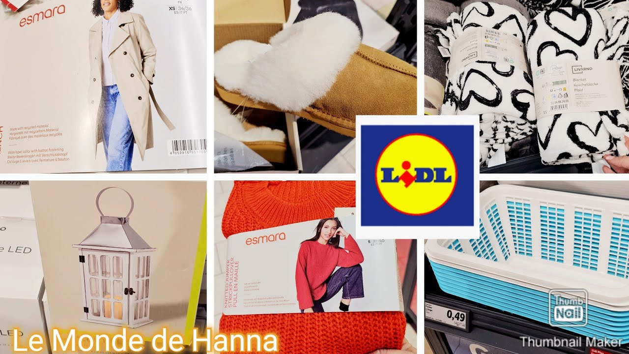 LIDL FRANCE ARRIVAGE 15-01 NOUVEAUT&Eacute;S 🌟