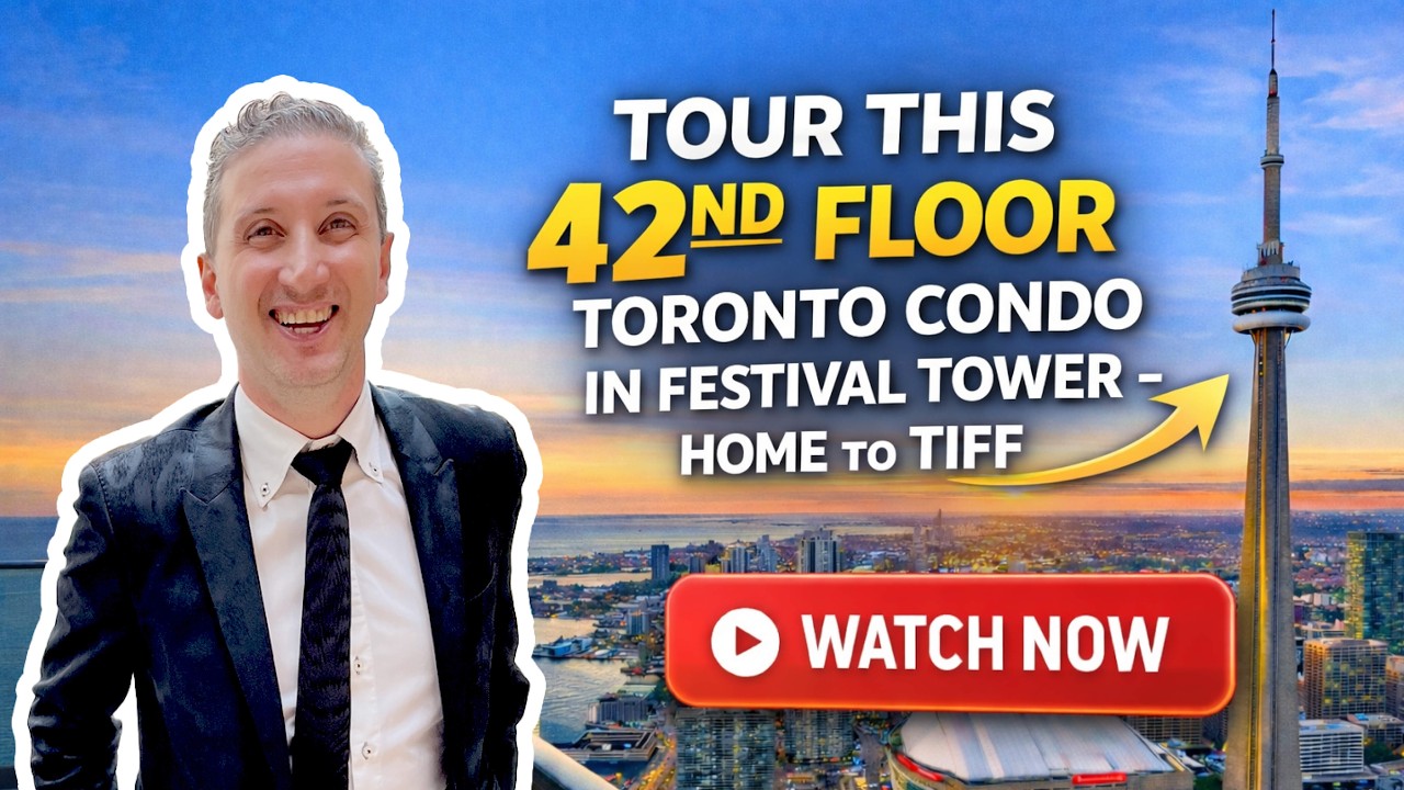 Lights, Camera, Action!  Toronto Luxury Condo Tour | Festival Tower 42nd Floor Suite (80 John St)