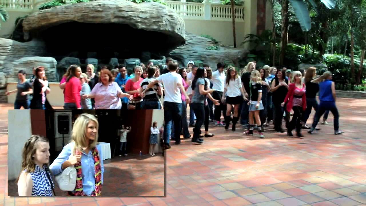 Mike & Kristen's Marriage Proposal Flash Mob - Kissimmee, FL