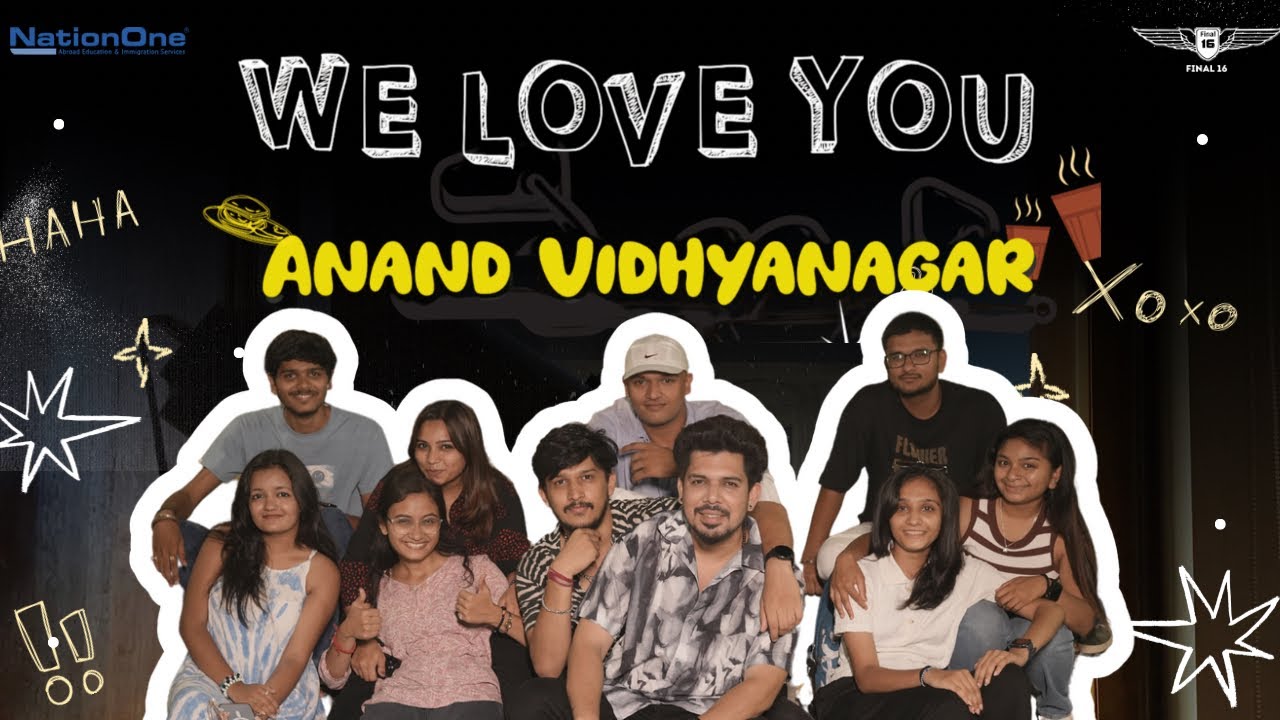 We Love You Anand - Vidhyanagar | Official Song | by Popper Vishu