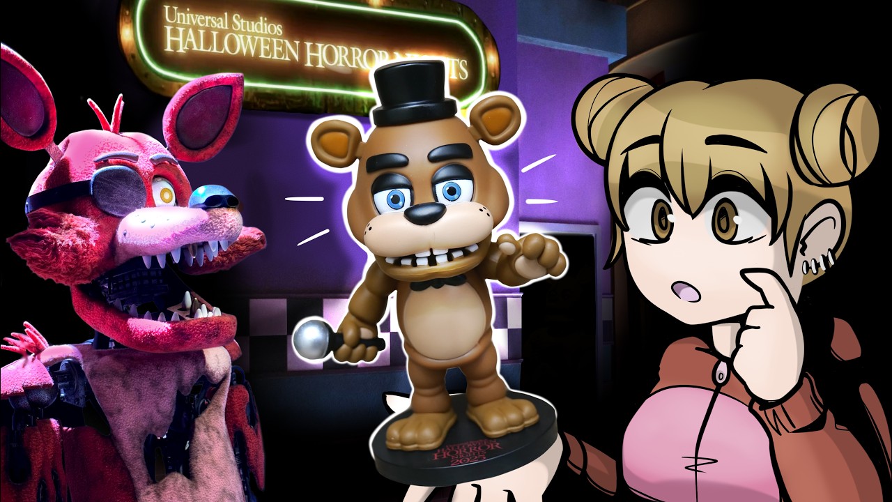 FNAF Merch EXCLUSIVE to Universal's Halloween Horror Nights!