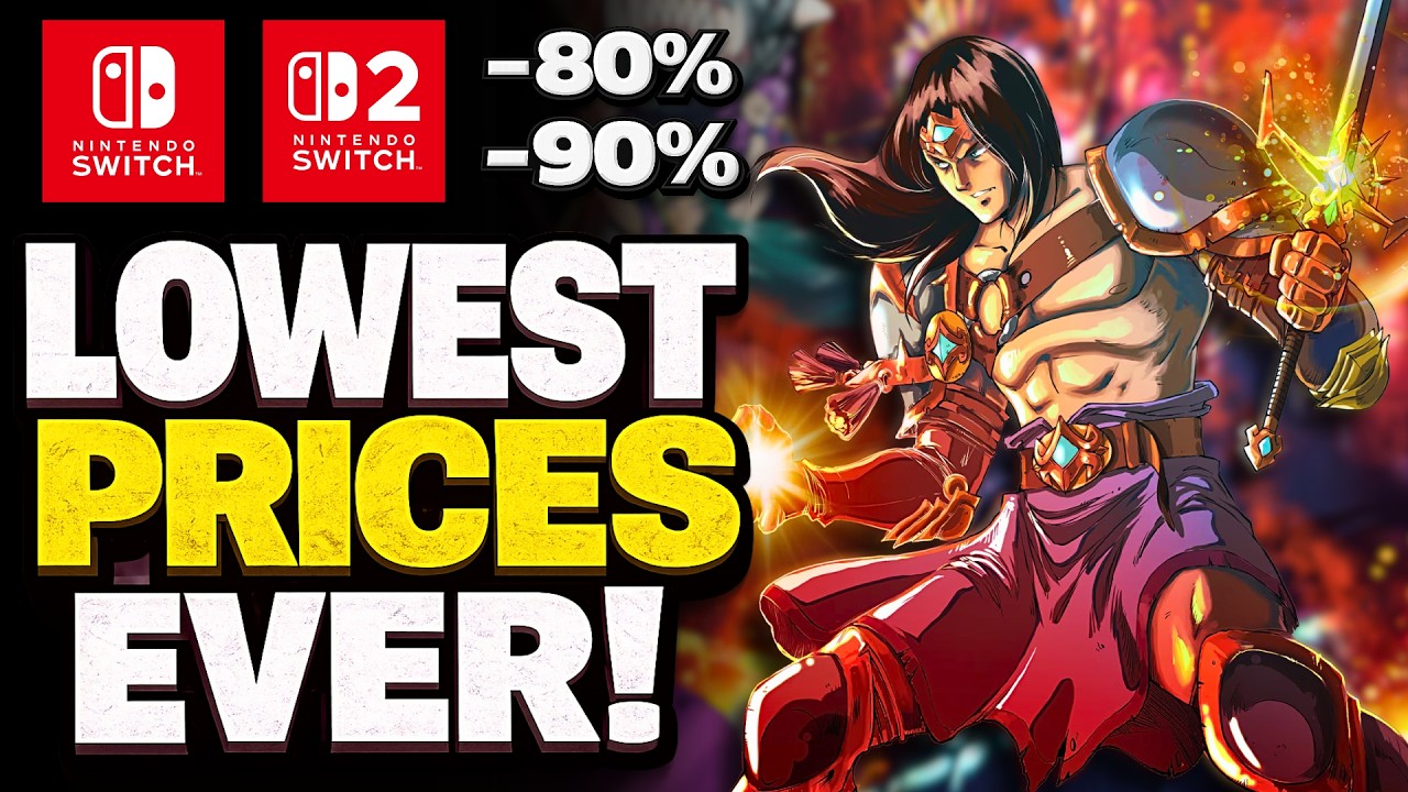 У Nintendo ПРЯМО СЕЙЧАС БЕЗУМНЫЕ скидки! (до -90%)