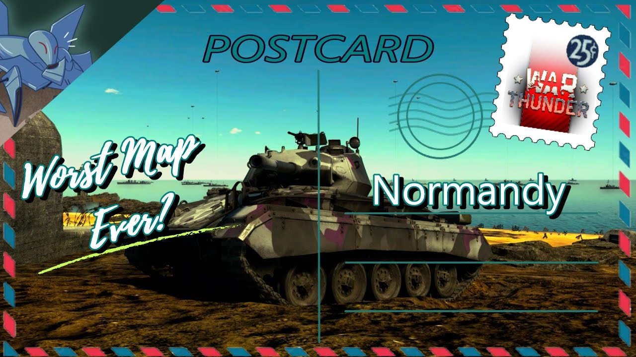 Худшая карта в истории? Нормандия — War Thunder