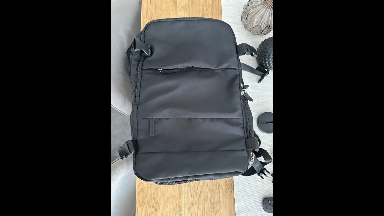 Temu 180° Travelling Backpack - unboxing