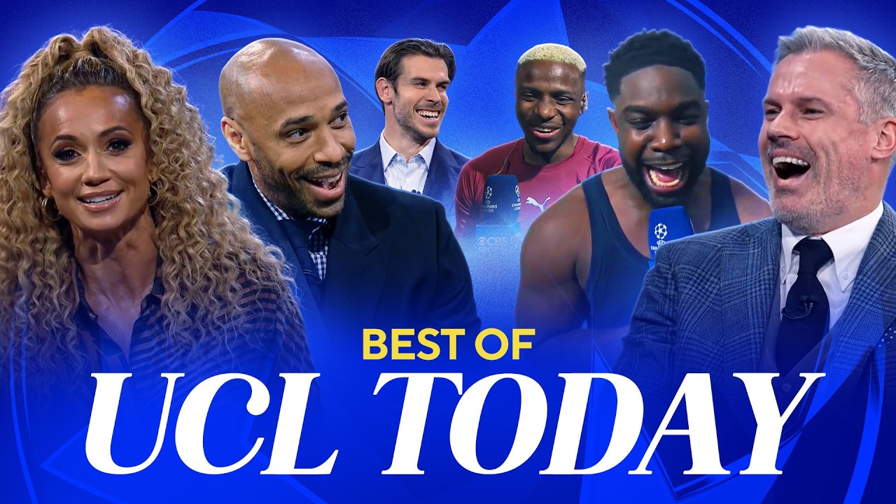 Лучшие моменты UCL Today сезона 2025-2026 🍿 | Кейт Скотт, Тьерри Анри, Мика Ричардс и Джейми Карр...