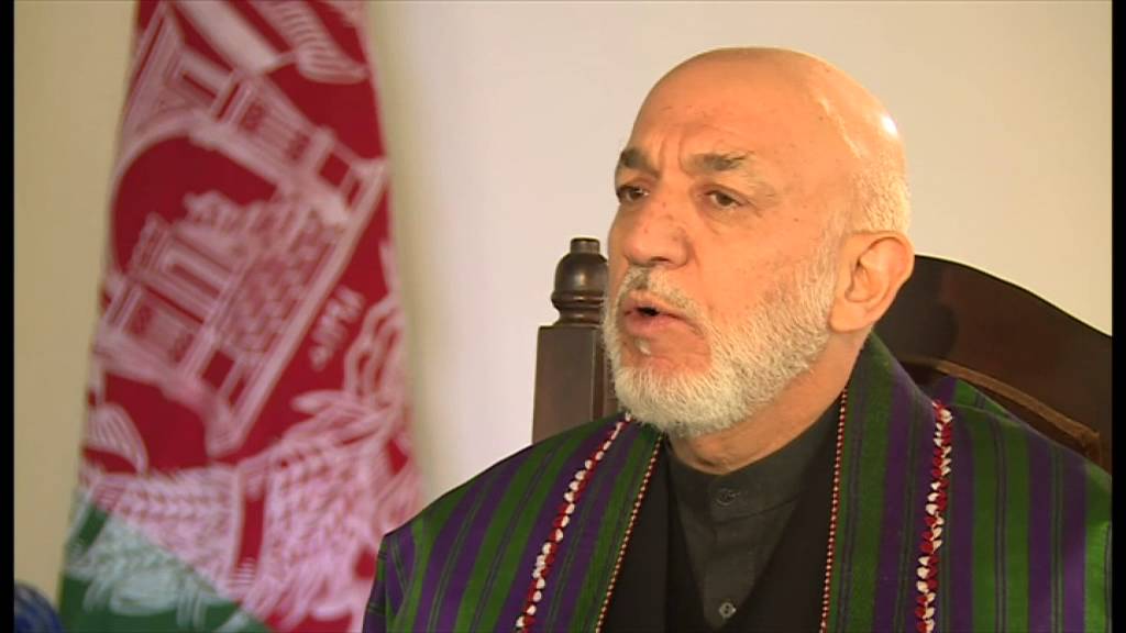 له پخواني ولسمشر کرزي‌ سره د سولې په اړه مرکه