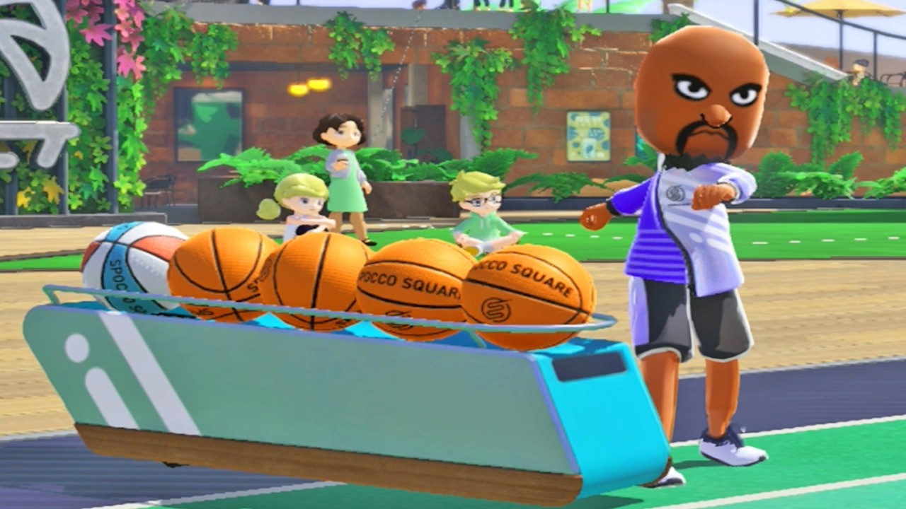 FIRST PERFECT 3 POINT CONTEST IN SWITCH SPORTS BASKETBALL