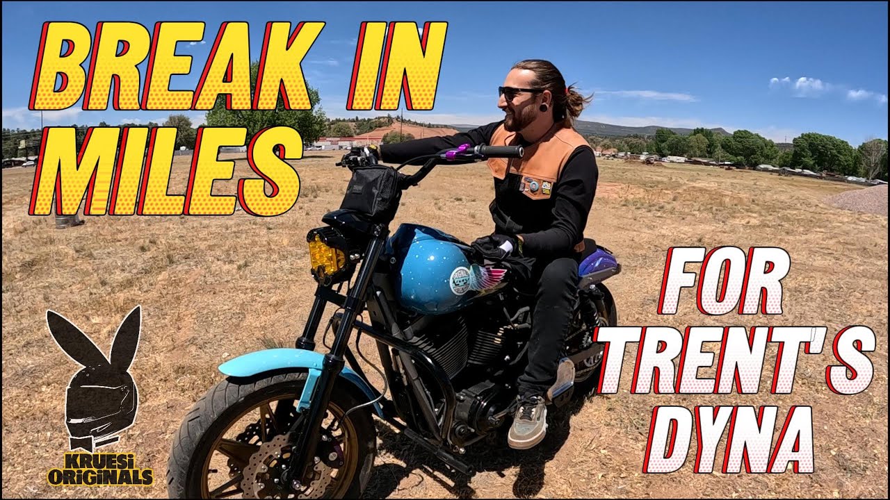 Break in miles for Trent's '05 Dyna Super Glide - Kruesi Vlog #98