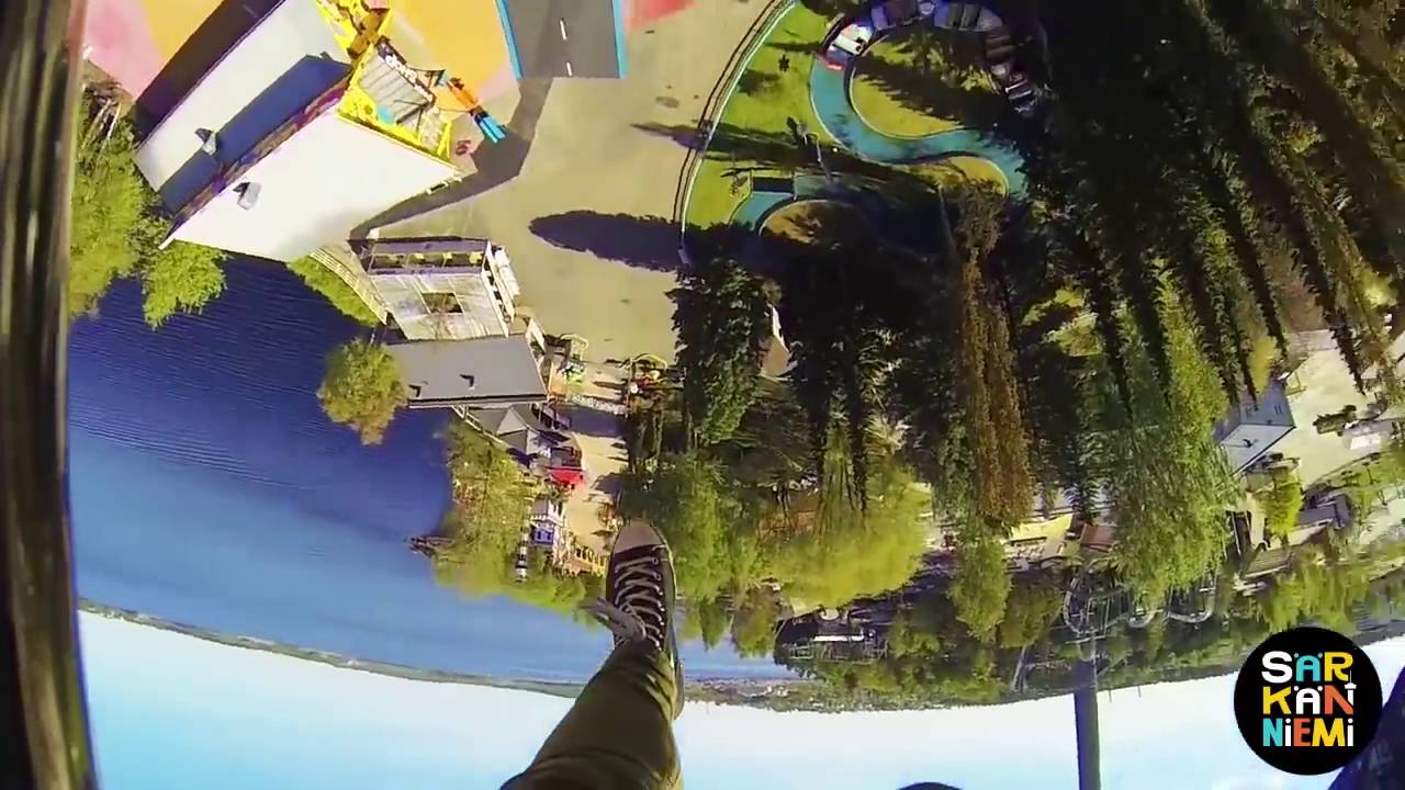 X on-ride HG POV Särkänniemi Amusement Park Sarkanniemi