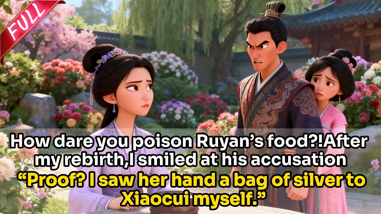 How dare you poison Ruyan’s food?!After my rebirth, I smiled at his accusation.“Proof?