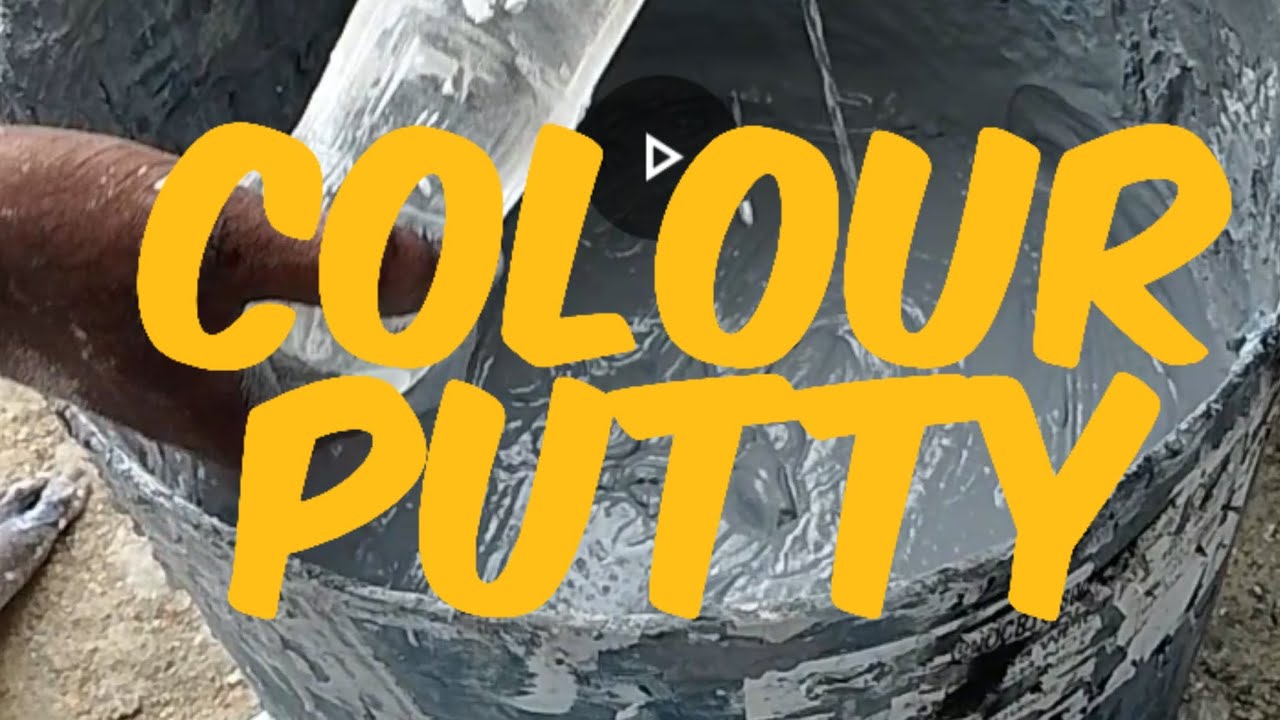 How to Produce coloured Screeding putty