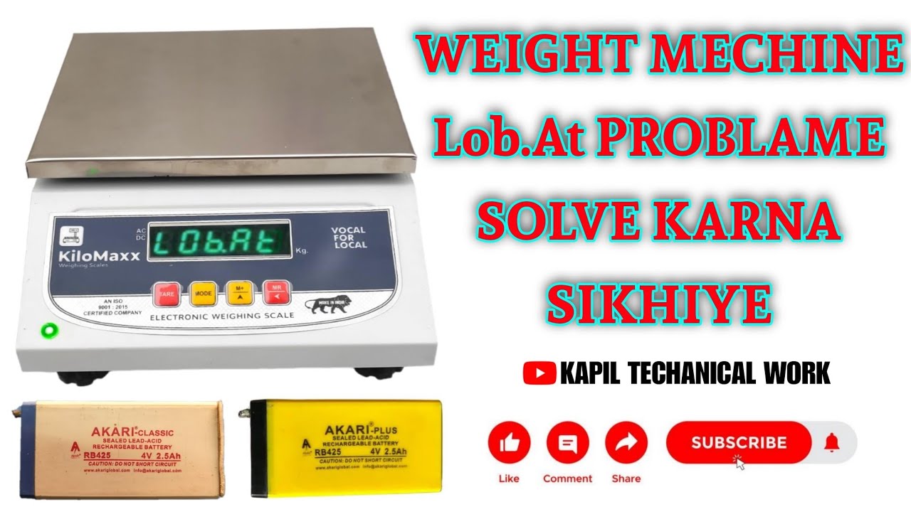 HOW TO REPAIR DIGITAL WEIGHT MECHINE Weight machine kaise repair kare #weightmechine #weight#repair 