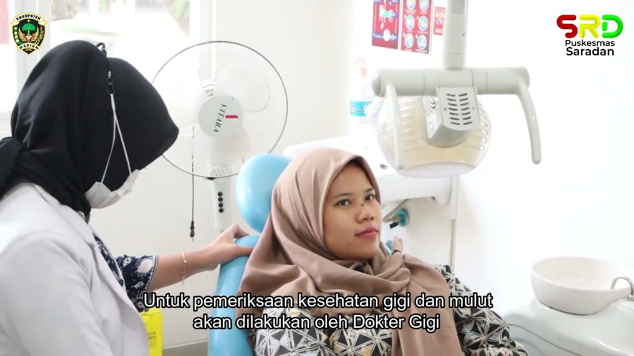 Simulasi Pemeriksaan Kesehatan Gratis (PKG) Hari Ulang Tahun UPT Puskesmas Saradan Kab.Madiun