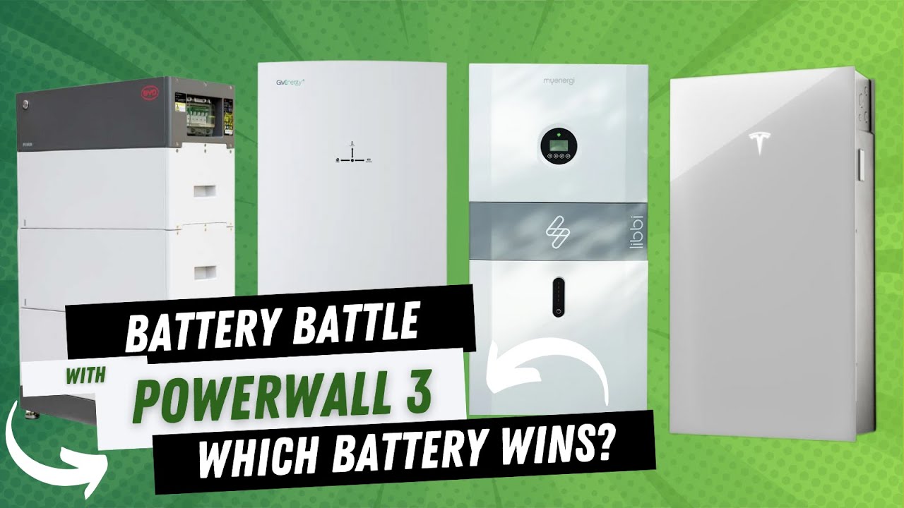 Battery Storage Comparison | Is Tesla Powerwall 3 Still the Best?
