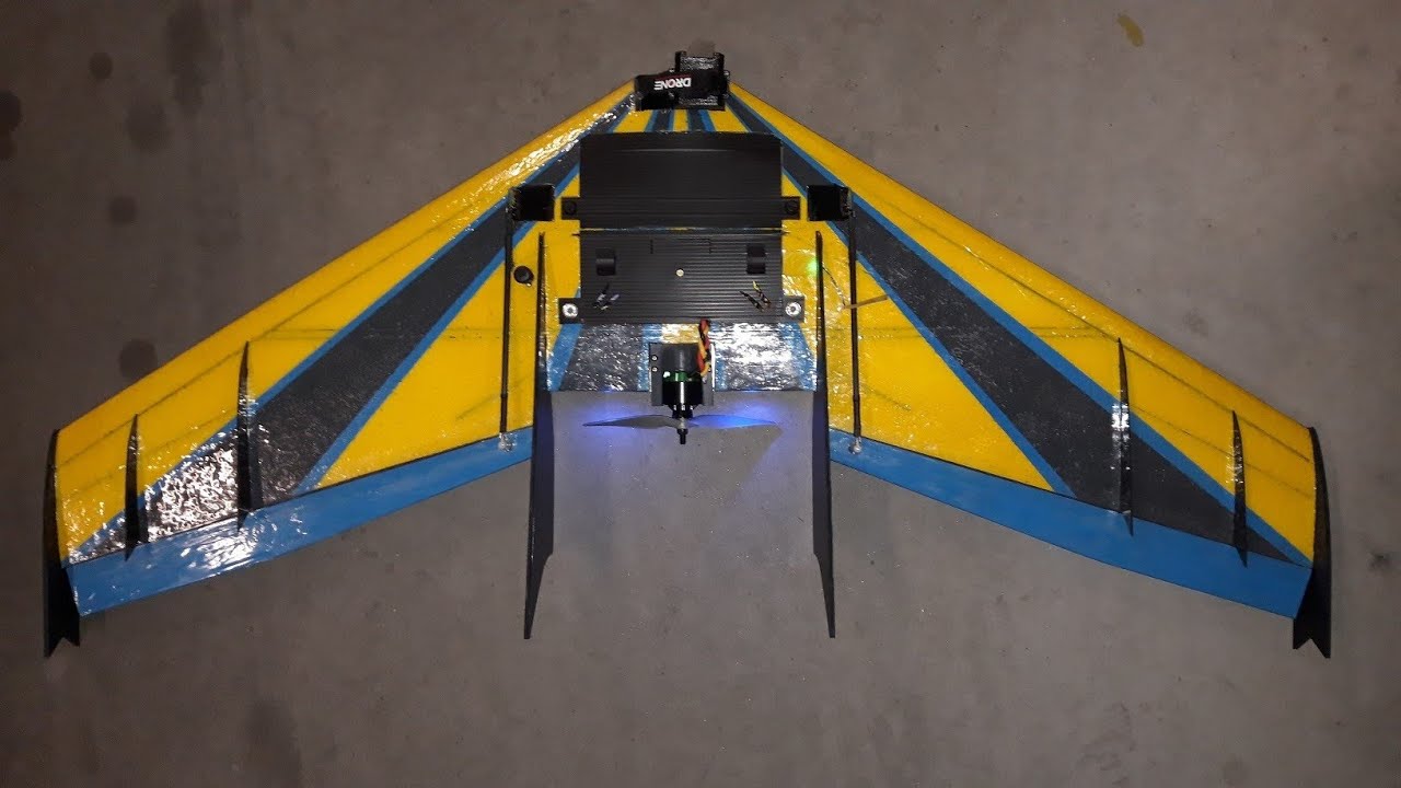 GIMKANA TEAM FPV MILANO - RITEWING HC44 with EAGLETREE VECTOR and MAIDEN!