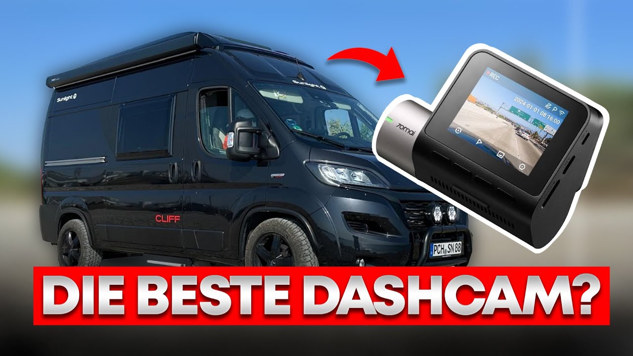 70mai A510: Diese Dash Cam ist ein Muss für Wohnmobile!
