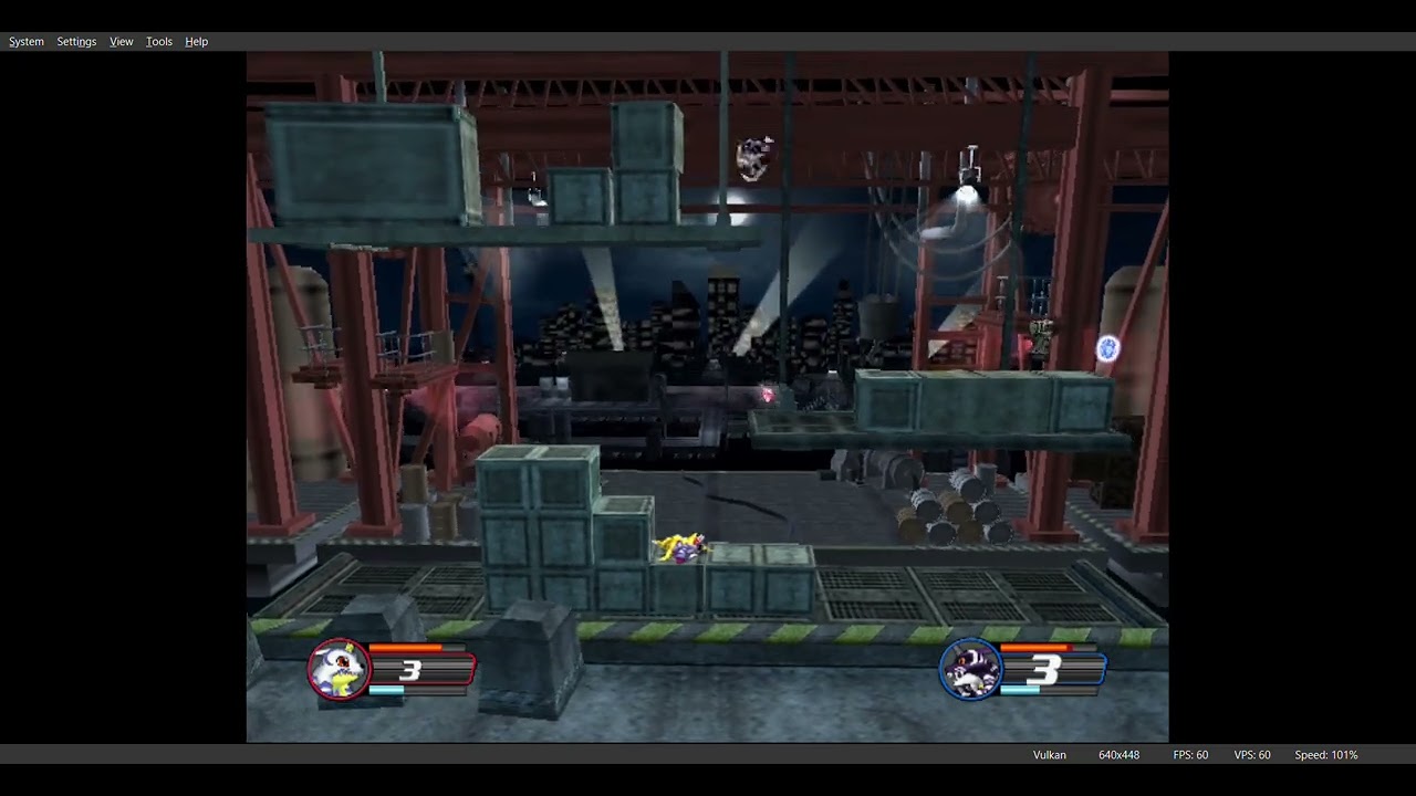 gabumon vs black gabumon digimon rumble arena 2