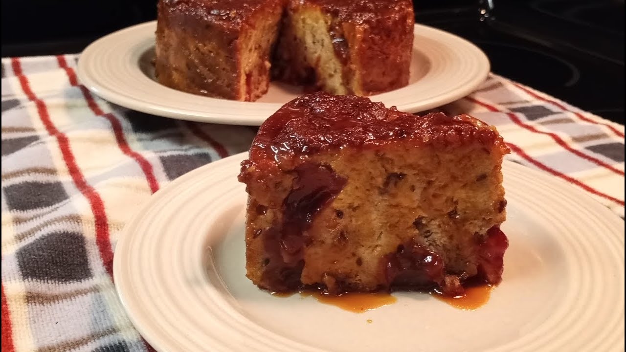 Pudin de pan con dulce de Guayaba super rico y fácil de preparar,  Guava bread pudding.