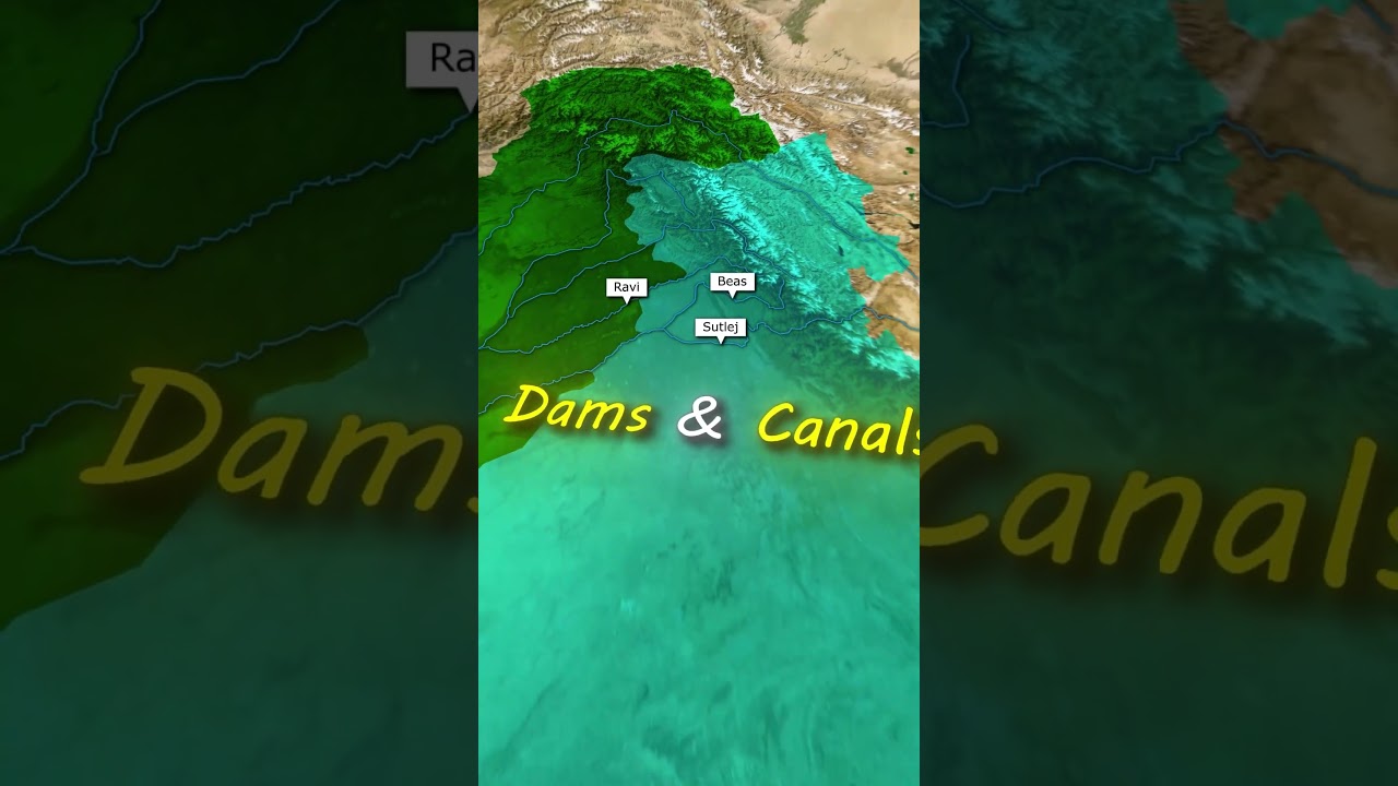 The Indus Waters Treaty Under Pressure#India #Pakistan #IndusWatersTreaty #WaterDispute #IndusRiver