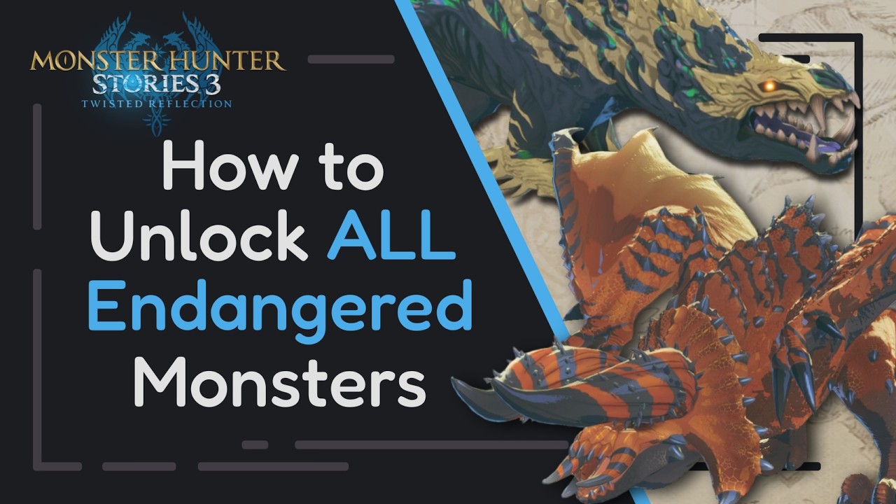 How to Unlock All Endangered Monsters (and repel invasives) | Monster Hunter Stories 3 | Guide