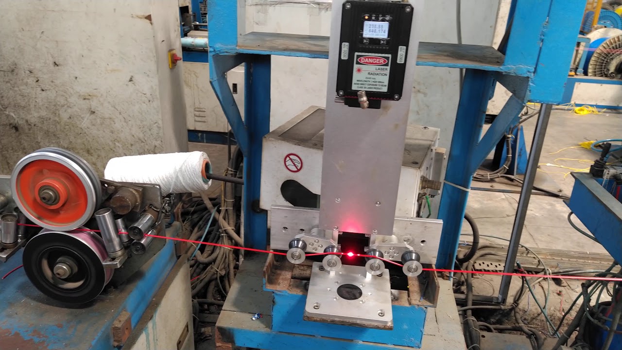 Proton Products SLR Mini 3060 Non Contact Length Measurement on Coiling Machine in India
