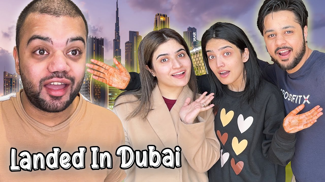 Finally New year Celebration Ke Liye Dubai Land Ho Gaye 😍