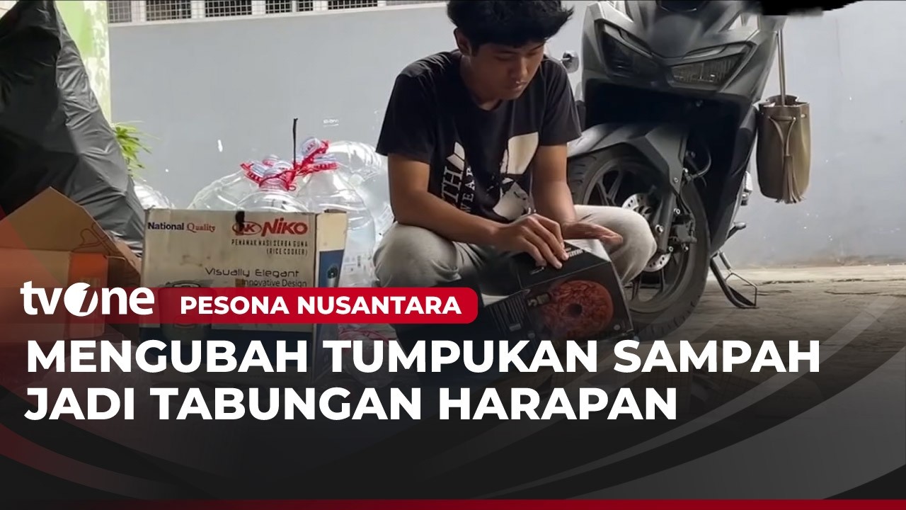 SAMBUNG: Dari Tumpukan Sampah Menjadi Tabungan Harapan | Pesona Nusantara tvOne
